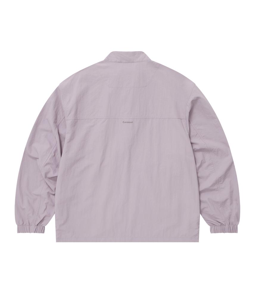 COVERNAT Nylon Track Jacket Dusty Pink