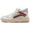 New LiNing Wave MID Anti Slip Wear Resistant Mid Top Casual Shoes Women's White Gray Red AGCT498-1
