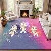 Kpop Demon Hunters Carpet Door Mat for Living Room or Bedroom Protective Mat Under Chair Office Decoration Christmas Gift Birthday Present