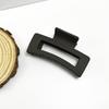 High-End Frosted Solid Color Hair Clip for Women
