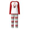 Christmas Day Prints Family Matching Long Sleeve Tops+Pants Set Family Matching Sets