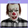 Maska Klauna It Horror Lateksowy Kostium Na Boże Narodzenie I Halloween