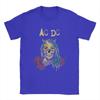 Maglietta da Uomo AC Band Musica DC Ghost Flower Casual 100% Cotone Manica Corta Cool Hip Hop Harajuku Magliette Girocollo Stampa