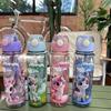 23.67oz Cute & Durable Space Cup BPA-Free High Temperature Resistant Portable Water Bottle for Outdoor Activities Perfect Gift
