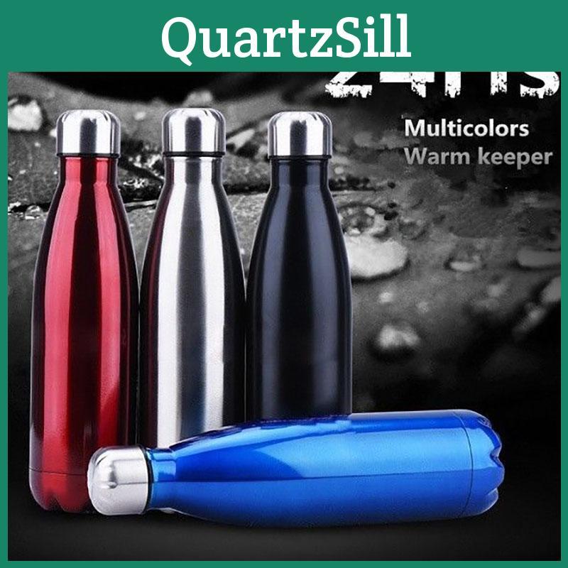 Elegant Stainless Steel Vacuum Water Bottle For Outdoor Sports And Camping