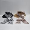 Women's summer golf scarf detachable sun cap
