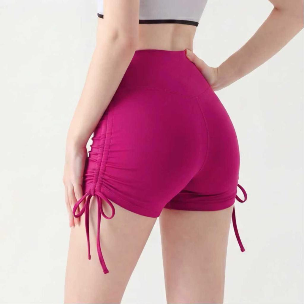 Pantaloncini da Yoga Estivi da Donna con Coulisse - Sollevamento Fianchi, Adatti per Outdoor e Corsa, Hot Pants Fitness