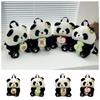 PP Cotton Panda Shaped Design Backpack Animal Doll Plush Schoolbag  Adorkable Holiday Gift