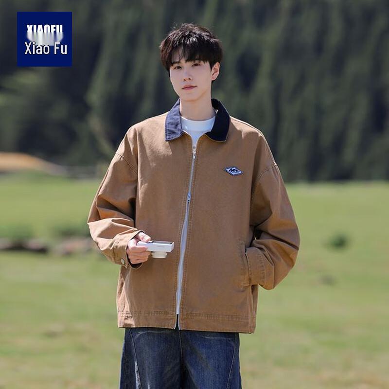 

Унисекс Американская Ретро Выстиранная Рабочая Куртка