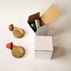 4pcs wooden mushroom clothes and hat hooks Non perforated solid wood clothes hook wall hooks for hanging