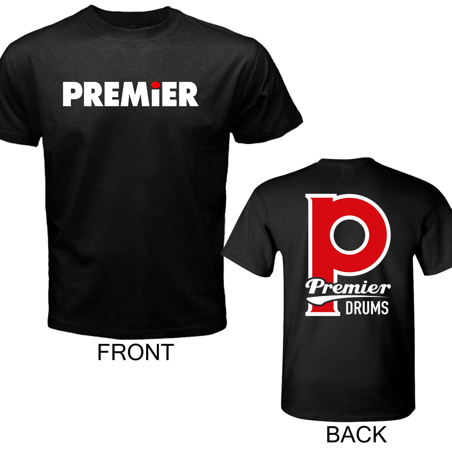 Premier Drums Men s Black Size S to 5XL S