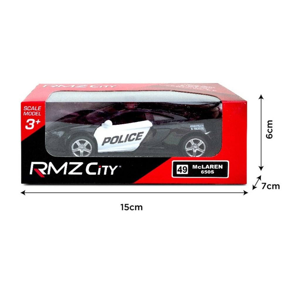 KidsPangPang RMZ McLaren 650S Police Car Die-cast Model