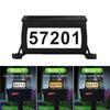 Solar Operated Mailbox Light with Auto On Off Function Waterproof Design Solar Address Light Suitable for Outdoor Use M4YD