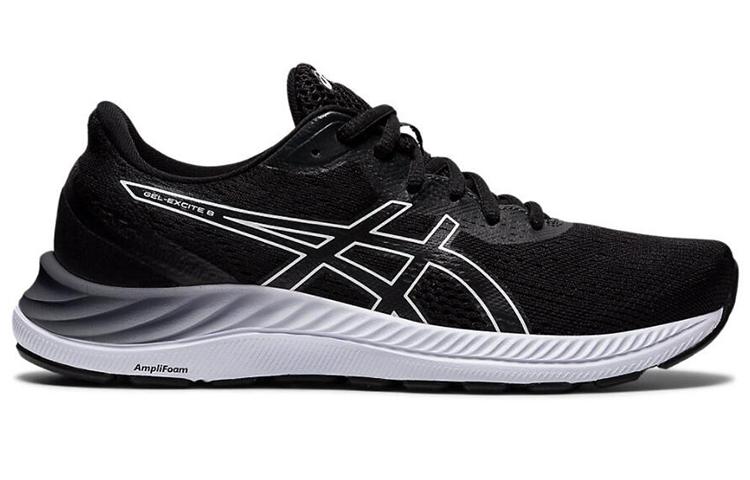 Zapatillas de Mujer ASICS Gel-Excite 8 Negro Blanco (De las mujeres) Blanco negro