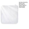 Waterproof Toy Storage Bin Durable PVC Material Reinforced Seam Scratch-resistant Container Zippered Hard Pouch