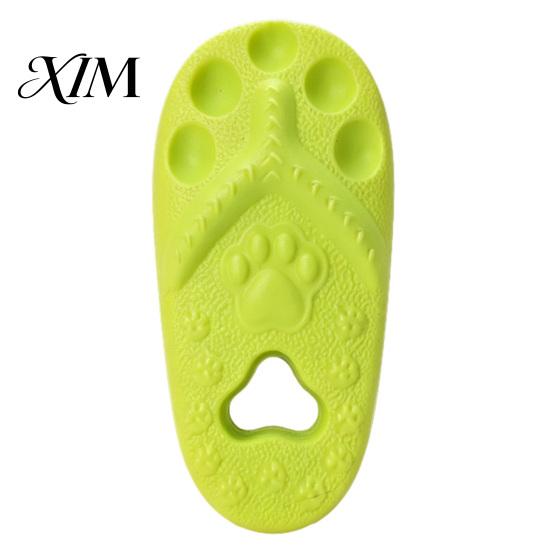 Teething Toys for Puppies Slipper Dog Chew Toy, Puppy Thong Sandal Shape, Interactive Durable Fetch Toy Small to Large Dogs, Pet Training