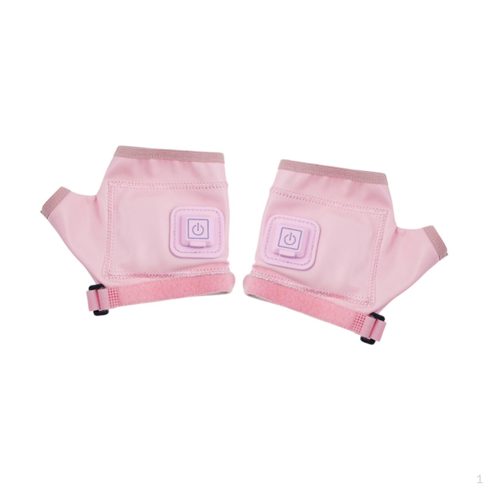 

Электрические перчатки с подогревом для мужчин и женщин, удобные безпальцевые грелки для рук, офисные