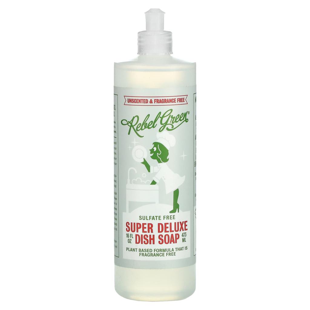 Super Deluxe Dish Soap, Unscented, 473 Ml (16 Fl Oz)