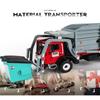 1/24 Scale Alloy Transporter Garbage Vehicle Truck Diecast Car Model Toys Gift
