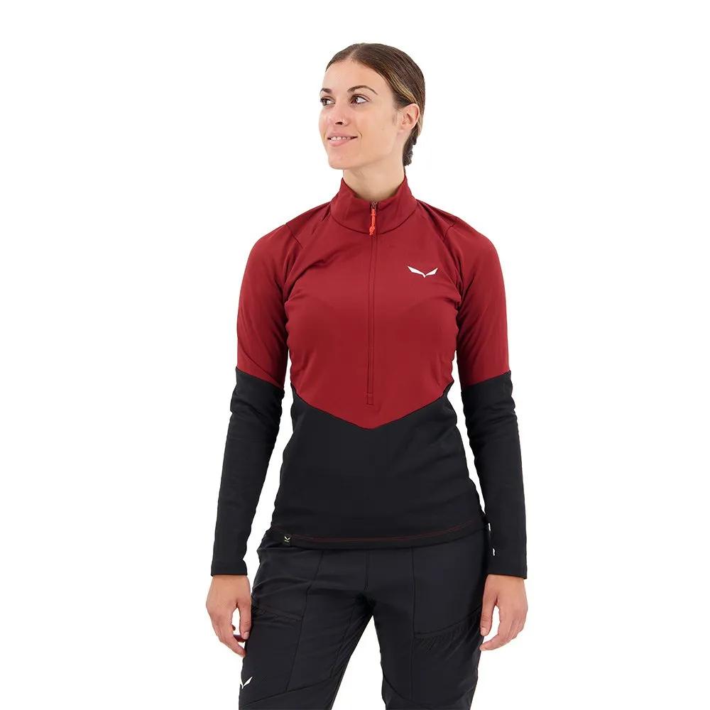 Salewa Fleece Jacket with Half-zip Puez Pullover