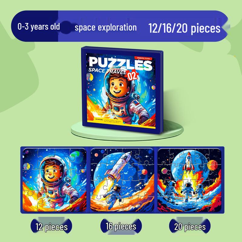 

Advanced Magnetic Puzzle Educational Toy for Children Ages 3-6