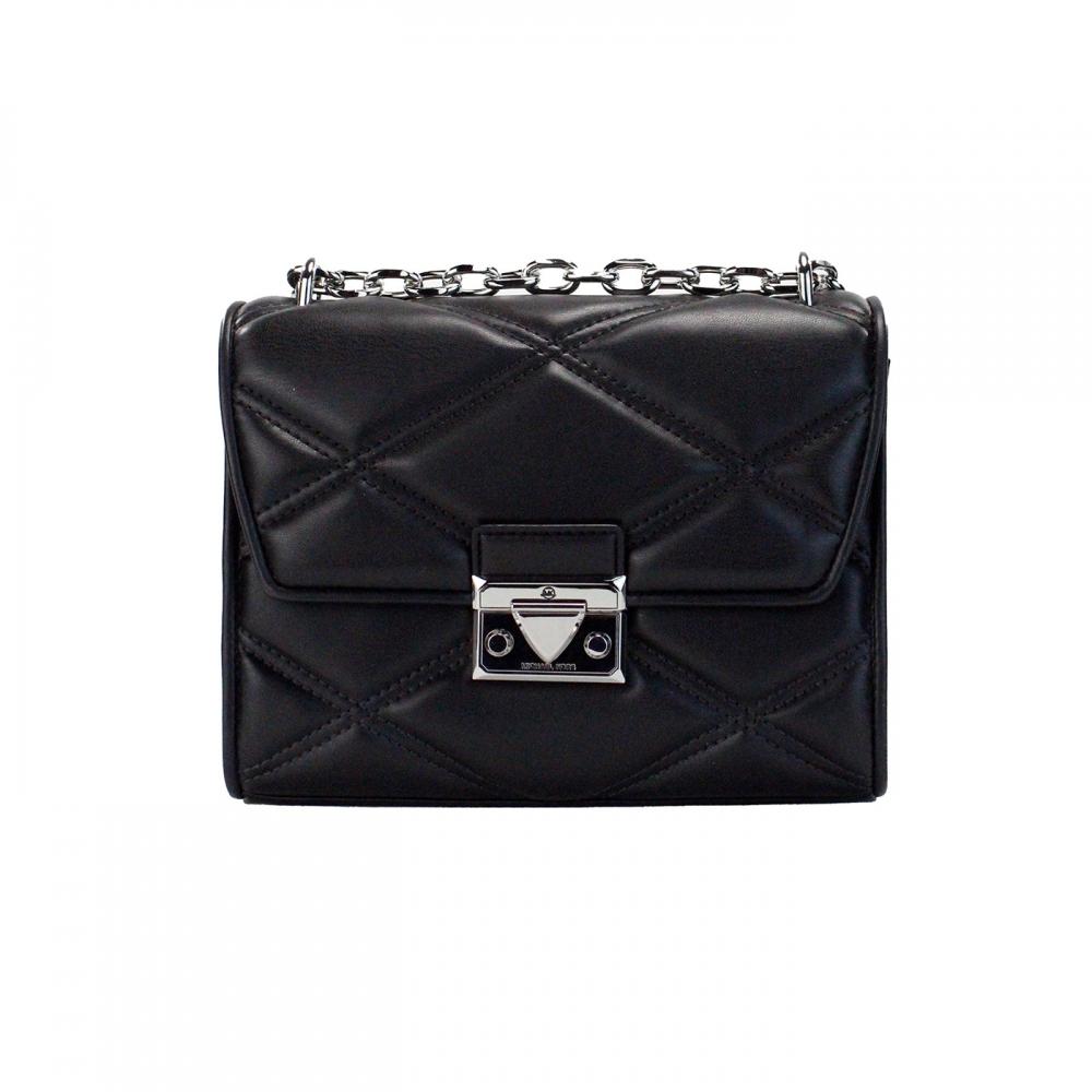 

Michael Kors Serena Medium Diamond Стеганая женская сумка из искусственной кожи с клапаном, мульти