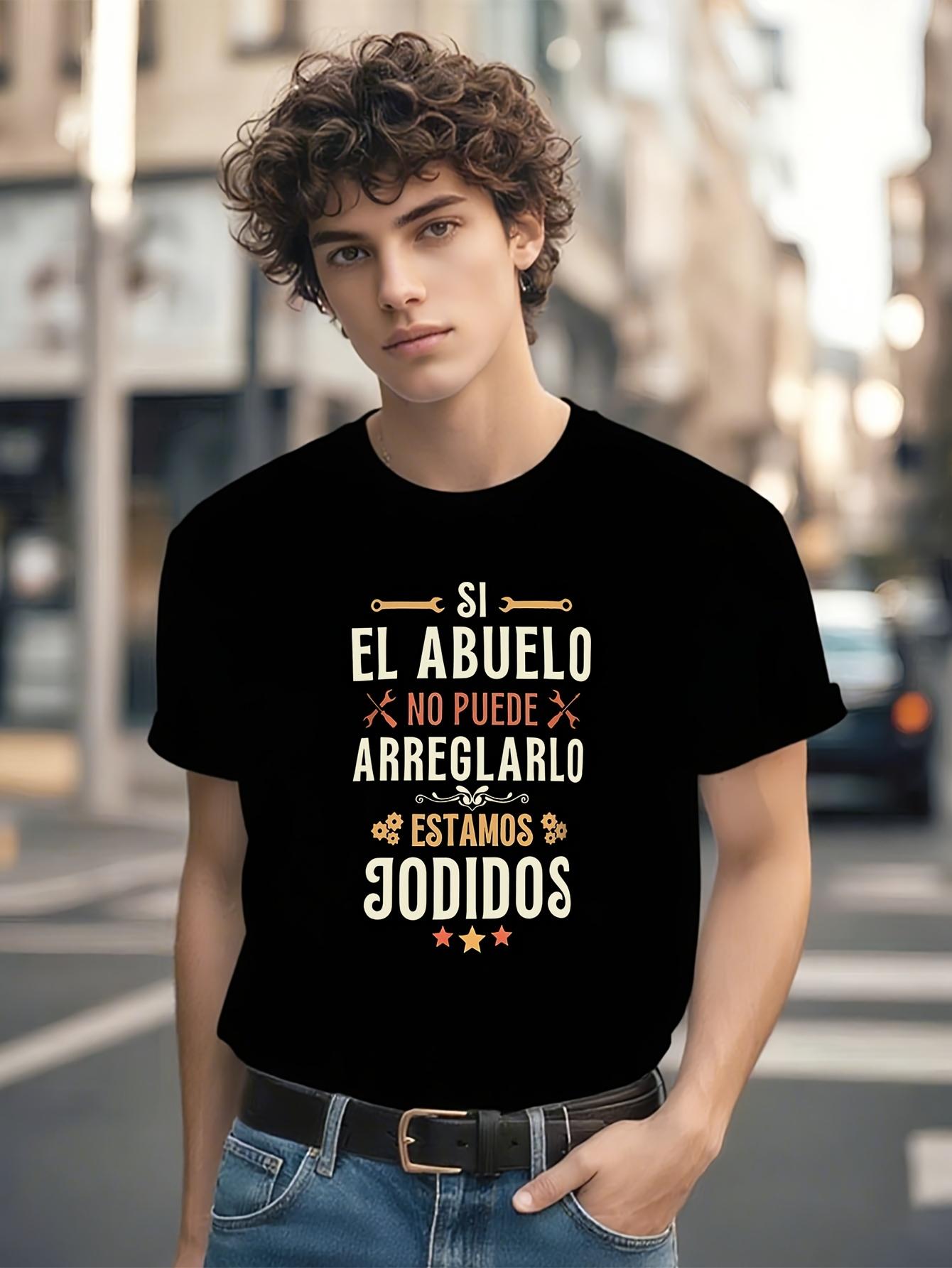 Funny Spanish Saying  T-shirt -  If Grandpa Can t Fix It S