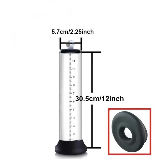 Male Penis Pump Vacuum Pump Penis Enlargement Enhancer Adult Sex Toy for Men Lasting Trainer Erotic Products Vacuum Cylinder