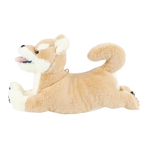 Livheart Flappy Shiba Inu Pouch (approx. 19cm Long) with Chain, Cute Small Item Case, Dog Design, 37252-13