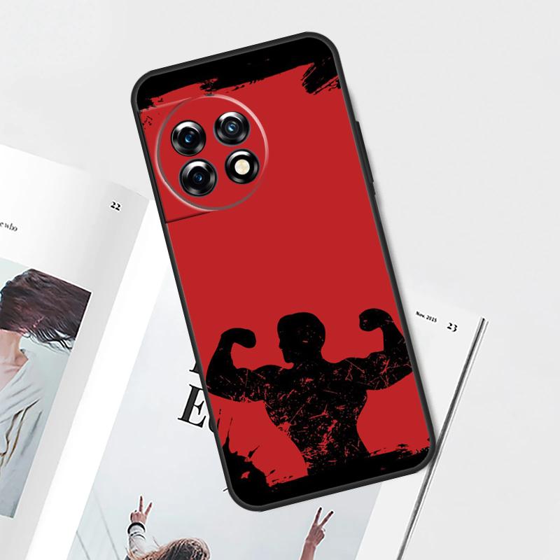 Bodybuilding Gym Fitness Case For OnePlus Nord 5 CE 4 3 Lite N20 N30 OnePlus 15 13 12 11 8 9 10 Pro 12R 13T 13R Cover