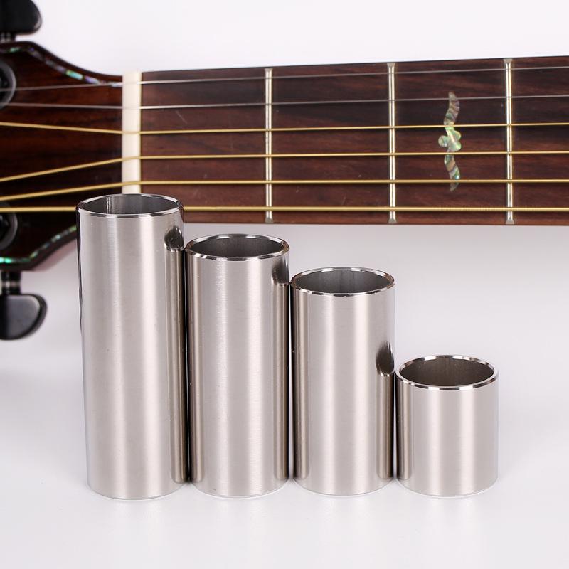 Elektrikli ve Akustik Gitarlar İçin Paslanmaz Çelik Metal Kaydırma Çubuğu ve Parmaklıklar