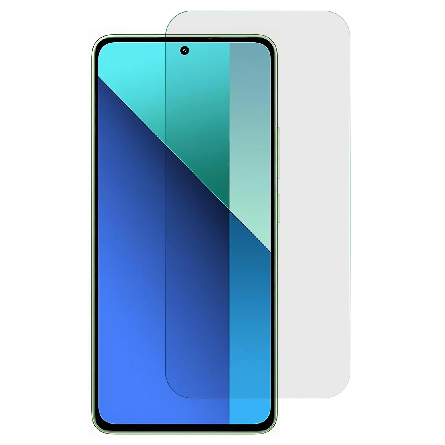 

For Xiaomi Redmi Note 13 4G/Note 13 Pro 4G/Poco M6 Pro 4G Clear Screen Film 2.5D Tempered Glass Screen Protector As Shown A