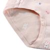 Boxed 4 Pieces of Breathable Cotton Underwear for Women Printed Waist Underwear for Women Simple Printed Cute Briefs