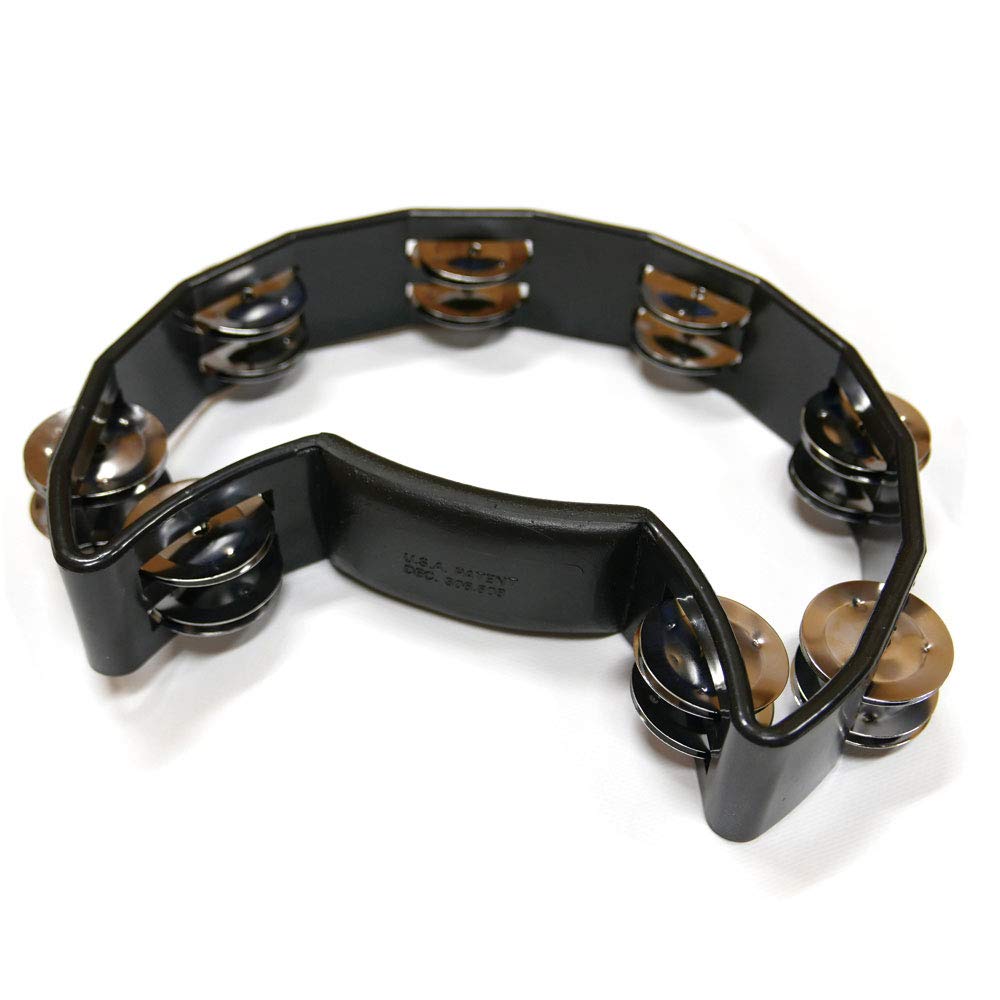 [TOCA] Half-Moon Tambourine, BlackT-2602