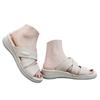 Women's Sandal Comfortable And Lightweight Casual Flat Shoes Beach Sandals Ladies Fashion Platform Flat Comfortable Slip On