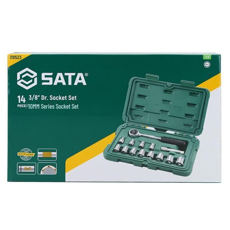 SATA 09523 14-Piece 10MM Socket Set