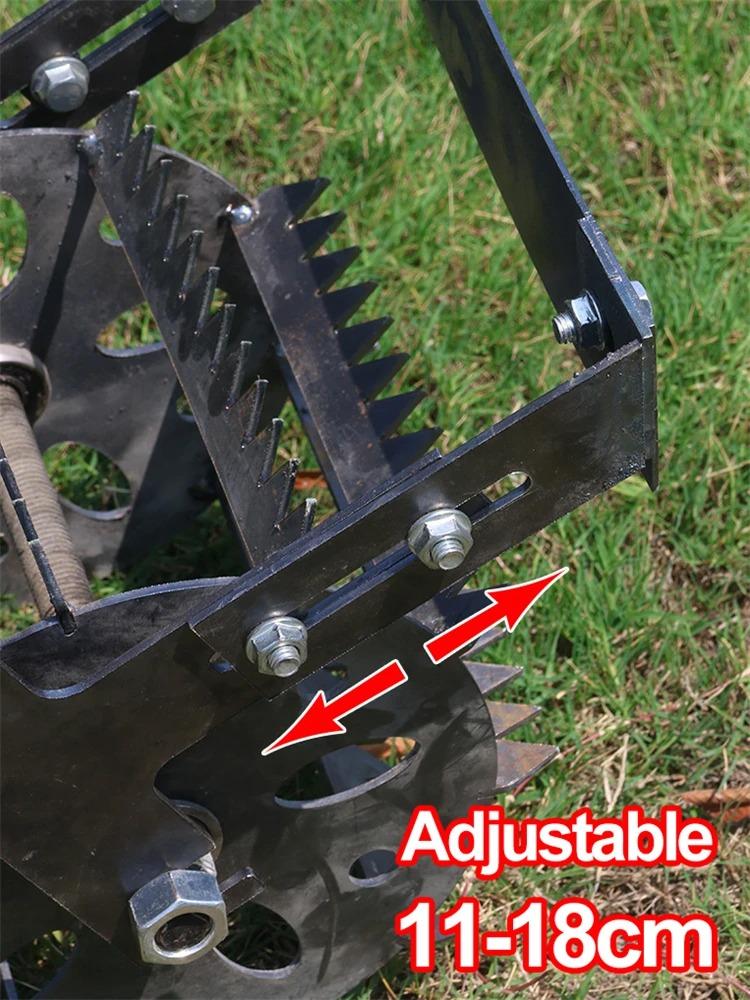 Głowica do odchwaszczania kultywatora Ogrodnictwo Gospodarstwo rolne Głowica do odchwaszczania Heavey Narzędzie do usuwania trawy Koła do odchwaszczania Akcesoria do odchwaszczania