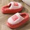 Hot-selling couple winter cotton slippers student soft-soled home bedroom plush shoes thick-soled slippers winter