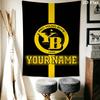 Custom Yb Wall Hanging Printed Fabric Blanket Decorative Tapestries for Bedroom Living Room Home Decor