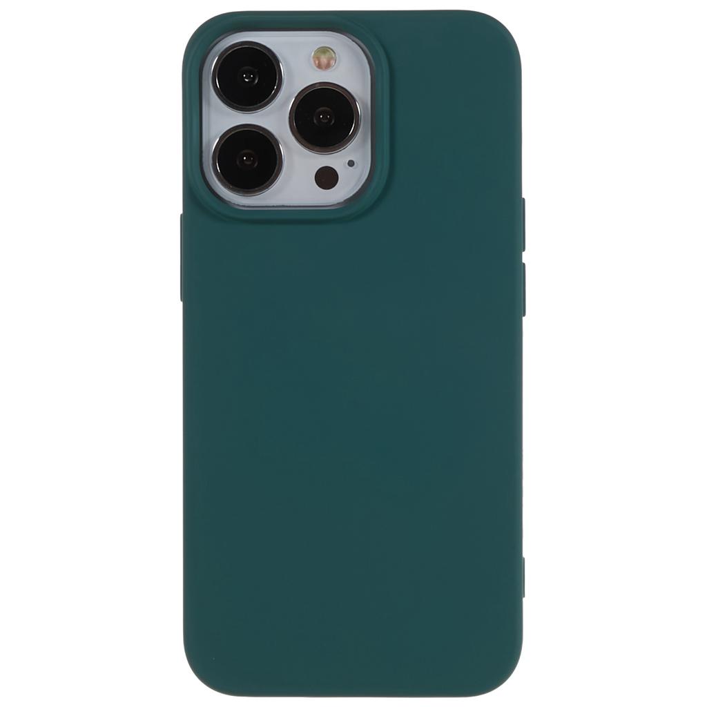 For iPhone 15 Pro Max Cell Phone Case 2.0mm Flexible TPU Drop-proof Protective Cover