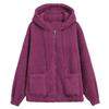 Damen Lockerer Koreanischer Lammfell-Jacke - 2025 Herbst/Winter Reißverschluss-Cardigan mit Plus-Fleece