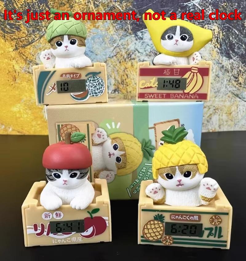 Mofusand Shark Cat Fruit And Bee Series Blind Box Kawaii Characters Mini Action Figure Toys Desktop Decoration Birthday Gift