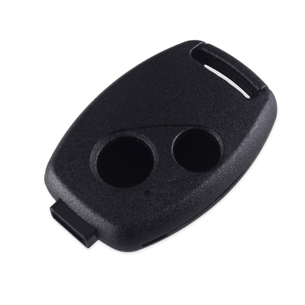 KEYYOU 50X 2/3/4 Button Remote Car Key Case Shell For Honda Accord Civic CRV Pilot 2007 2008 2009 2010 2011 Key Cover No Blade