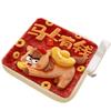 New Soft Chair Pad Comfortable New Year Theme Pony Cushion Pad Cartoon Anti-Slip Office Chair Pad for 2026 New Year