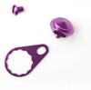 Custom Zero Adjuster Handle Fastener Set for Steez Screw Handle Lock Hex Zero Adjuster Set Suitable for Left and Right Handed Baitcasting Daiwa Steez