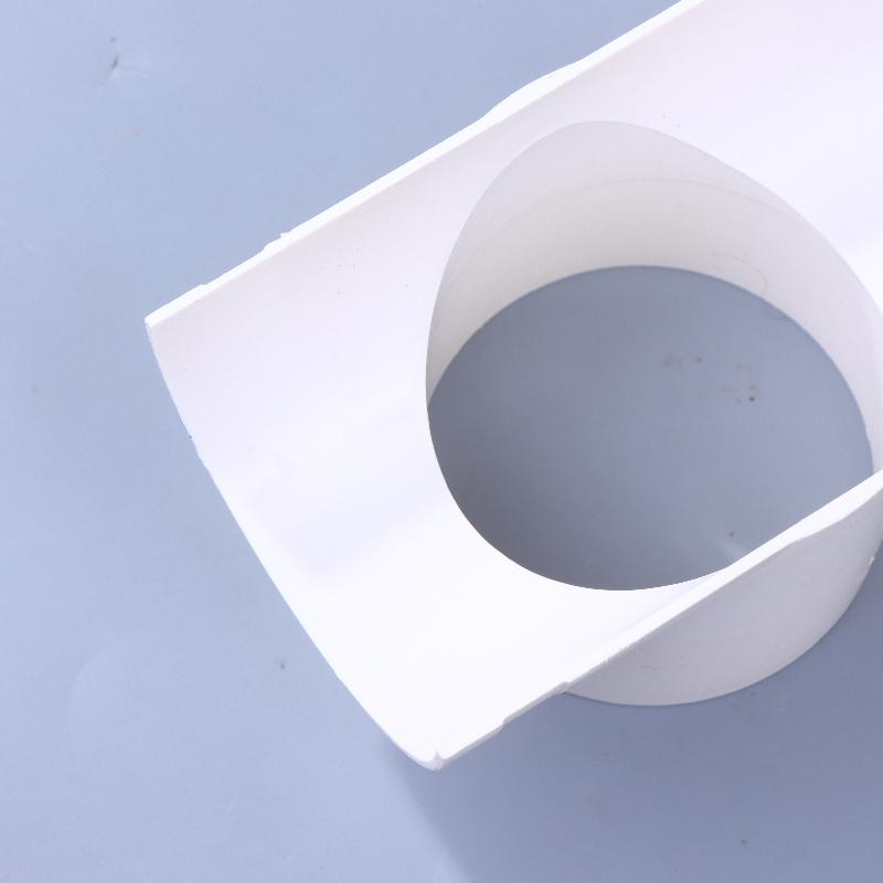 PVC Otevřená T-kusová Spojka Potrubí Opravná Záplata Adaptér pro Kanalizační Potrubí Konektory pro Domácí Venkovní Průmyslové Potrubní Příslušenství