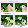 21pcs Star Moon Cat Sun Catcher Window Clings for Glass Windows, Anti-Collision Stickers Decals Prevent Bird Strikes,Rainbow Prismatic Window Clings