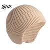 Soft Fleece Lined Thermal Hat Winter Knitted with Ear Flaps for Men Hat Stretchy Unisex Accessory Subzero Temperatures Cap Cold Weather Warm