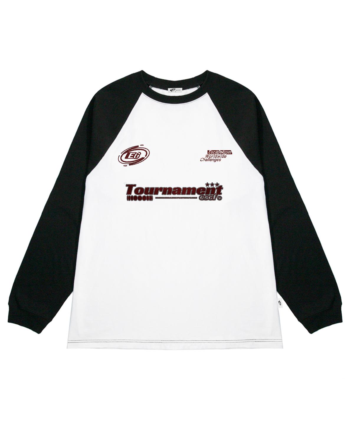 Escape From Red Tournament Vintage Logo Print Long Sleeve Black M