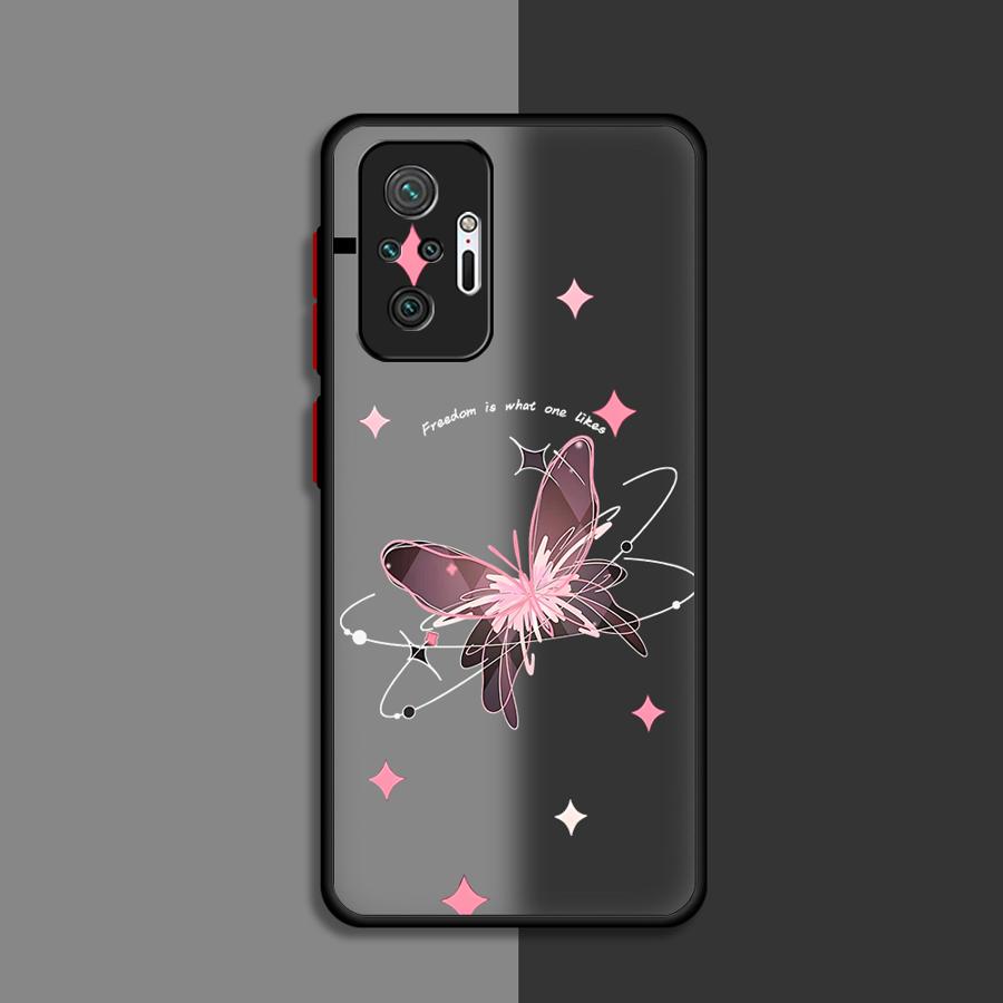 Beautiful Butterfly Art Funda Back Phone Cover Case for Xiaomi Redmi Note 14 11 9S 14C 10 13 Pro Plus 12 A4 13C